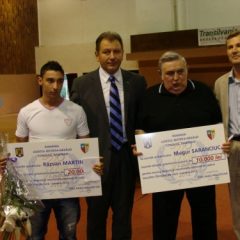 Răzvan Martin a fost premiat de Primărie și Consiliul Județean