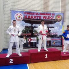 Karate: Năsăudeanul Raul Brezoi, vicecampion național! Shotokan Dojo Năsăud a venit cu medalii de la Campionatul Național
