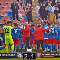 Fotbal: Gloria, meci modest la Oradea!
